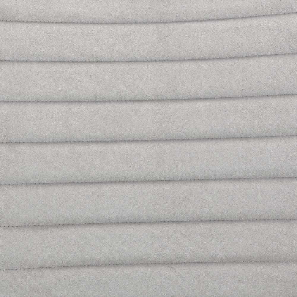 Havintor - Set of 2 - 24" Grey and White Upholstered Counter Height Stools with Tufted Back, Wood Frame, and Footrest for Dining Room