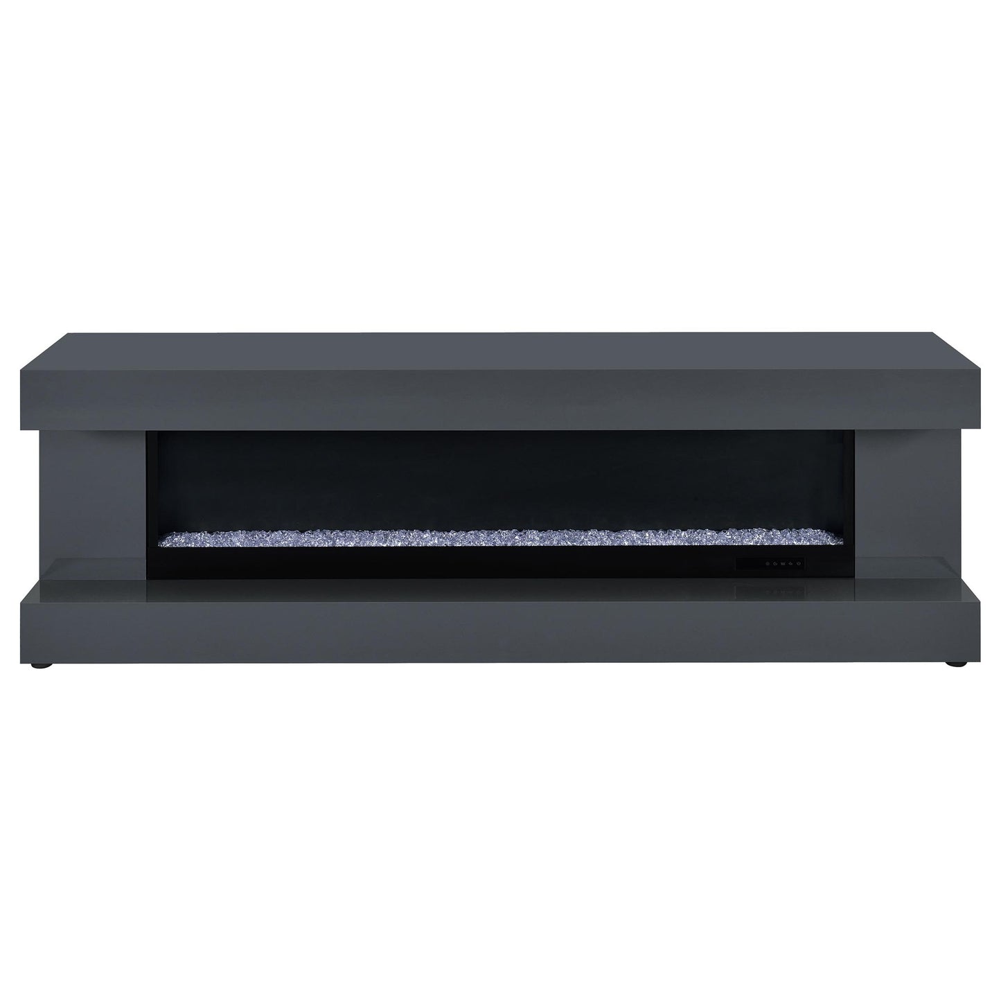 TV Stand Fireplace Console With Bluetooth Speaker