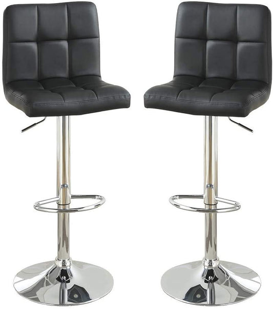 Merlon - Set of 2 - 25" Adjustable Swivel Counter Stools