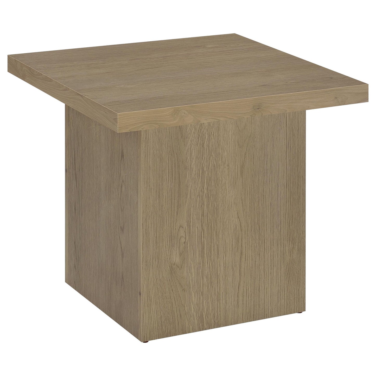 Eldridge - Coffee Table Set With Chunky Square Tops