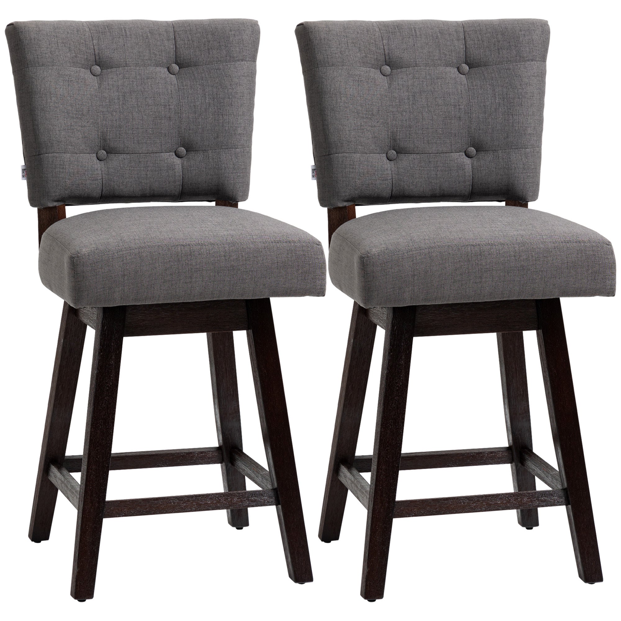 Swivel Bar Stools with Style & Comfort 360° Adjustable Seats ...