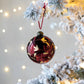 Christmas Ball Glass Decorative Hanging Ball Christmas Tree Ornaments, For Holiday Party Decorations