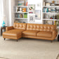 Allison - Mid-Century Modern Sectional Sofa Chaise