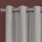 2 Pieces Set, Curtain Panel, Room Darkening, Grommet, Contemporary & Modern