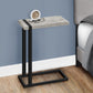 Accent Table, C - Shaped, Contemporary & Modern Stylish Design