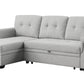 Destiny - Reversible Sleeper Sectional Sofa With Storage Chaise