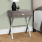 Accent Side X Table, Storage Drawer, Contemporary & Modern