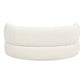 Shep - Curved Dog Sofa Bed Medium - Ivory White