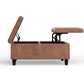 Harrison - Upholstered Coffee Table Storage Ottoman