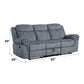 Zubaida - Two Tone 3 Piece Recliner Living Room Set