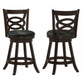Swivel Counter Stool (Set of 2) - Black