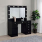 Fern - 7 Drawer Vanity Set With Mirror And Globe Lights
