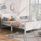 Platform Bed Frame Mattress Foundation Sleigh Bed With Headboard / Footboard / Wood Slat Suppor
