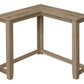 Corner Accent Console Table For Entryway, Unique Design Contemporary & Modern