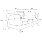 Repley - Track Arm Loveseat