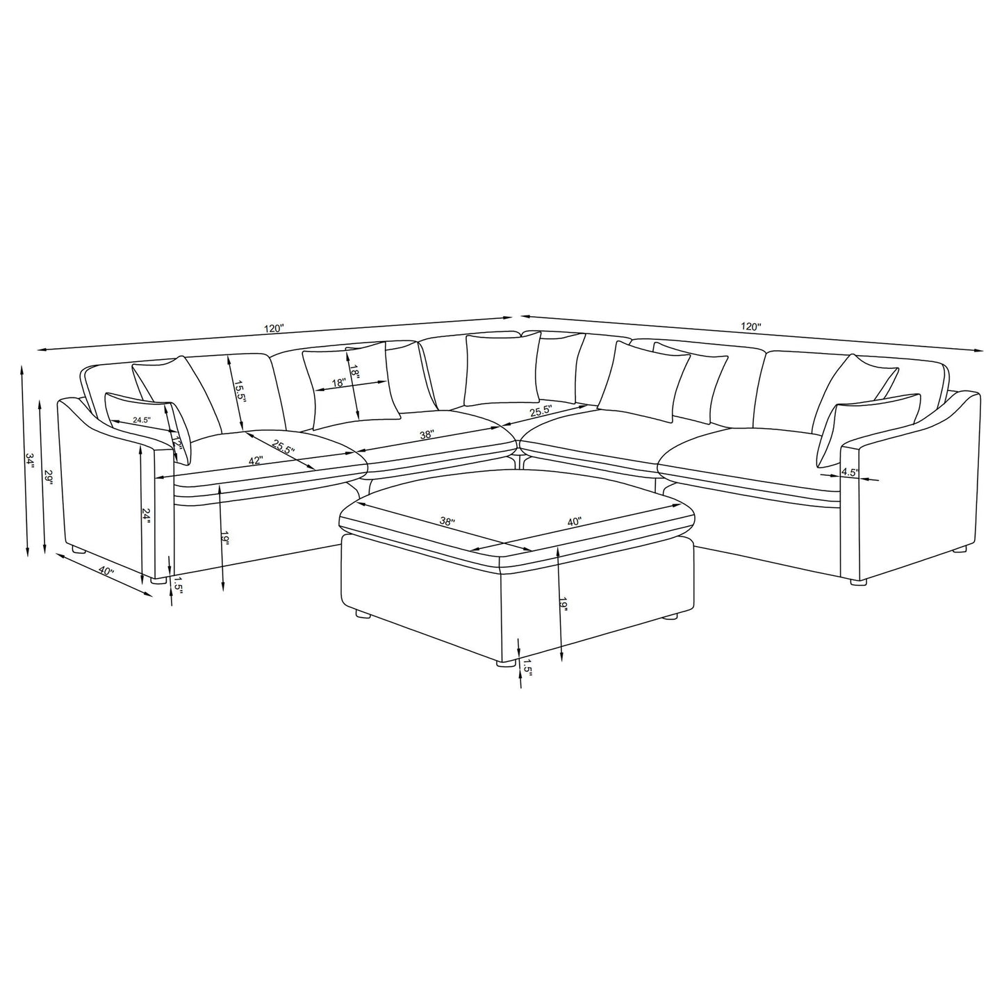 Greeley - Modular Sectional Sofa