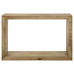 Mesa - Rectangular Console Table With Clean Open Frame Design - Natural