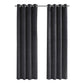 2 Pieces Set, Curtain Panel, Room Darkening, Grommet, Contemporary & Modern
