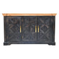 Regal - Rustic Sideboard - Black