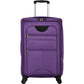 Softside Luggage Expandable 3 Piece Set Suitcase Upright Spinner Softshell Lightweight Luggage Travel Set