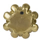 Resin Succulent Wall Plaque - Gold