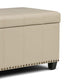 Amelia - Transitional Storage Ottoman Bench