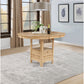 Davis - Counter Height Extension Dining Table - Light Oak