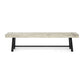 Carlisle - Outdoor Dining Bench - Gray