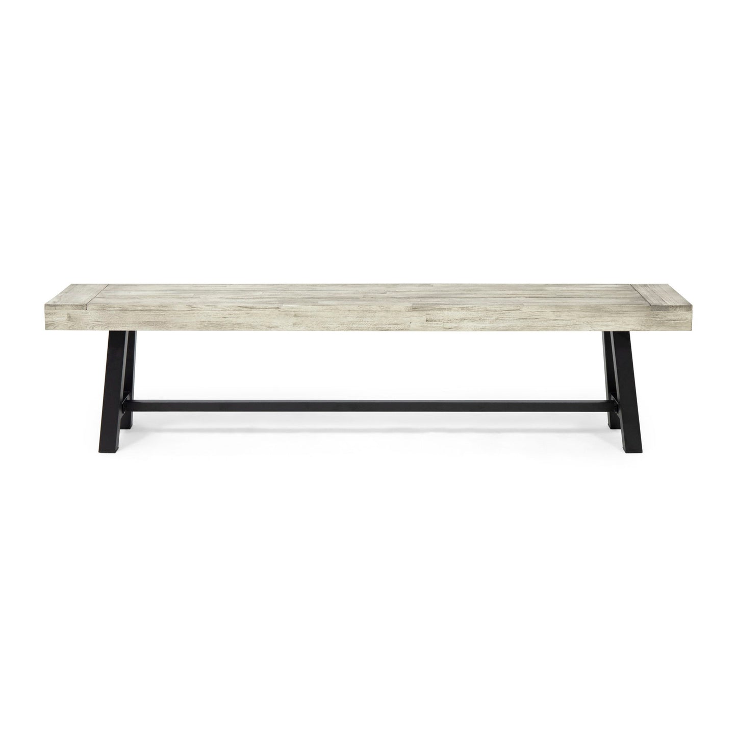 Carlisle - Outdoor Dining Bench - Gray