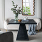Wood Mirror With Unique Frame - Brown