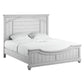 Queen Panel Bed - Gray - Wood