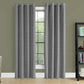 2 Pieces Set, Curtain Panel, Room Darkening, Grommet, Contemporary & Modern