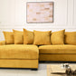 Luxe - Oversized 2 Piece Sectional Couches For Living Room, L Shaped Sofa With Chaise