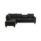 L - Shaped Sectional Sofa With Movable Left Chaise