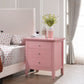 3 Drawer Nightstand & Dove Tailed Drawers