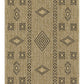 Earth - 2'7" X 7'3" Indoor, Outdoor Area Rug - Jute / Black