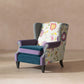 Anya - Boho Chic Wingback Accent Arm Chair
