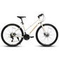 A28250 Road Bike With Aluminum Alloy Wheels, 21 Speed Gear System, Disc Brakes, Wide Tires