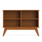 Draper - Handcrafted Low Bookcase