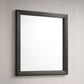 Colorado - Square Mirror (Dresser Not Included) - Charcoal