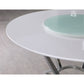 Anchor - Round Dining Table - Gloss White
