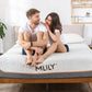 Mlily Fusion Supreme - 11.5" Hybrid Luxury Mattress Medium - White - King