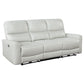 Amberly - 3 Piece Power Reclining Sofa Set - Light Gray