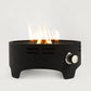 Propane Tabletop Gas Fire Pit, 40000 Btu Round For Outdoor - Black