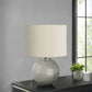 Lighting, Table Lamp, Modern - Gray / Cream