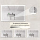 Bathroom Medicine Cabinet With Lights, LED Medicine Cabinet With Mirror, Lighted Medicine Cabinet With Defogger