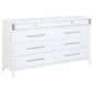 Robinson - 8 Drawer Dresser - White