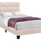 Bed, Upholstered, Frame Only, Transitional