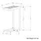 Skyler - C Side Handcrafted Table
