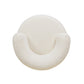 Fuji - 360 Swivel Low Barrel Back Accent Chair - Ivory White